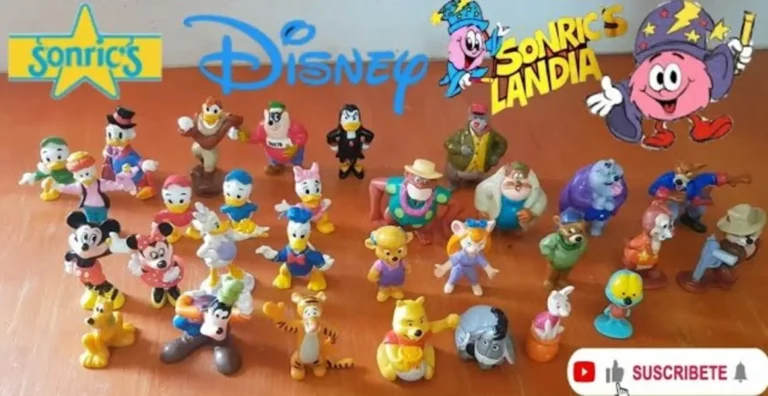 Figuras de Fantasmic Sonric’s Landia (1995), colección retro basada en películas animadas clásicas de Disney