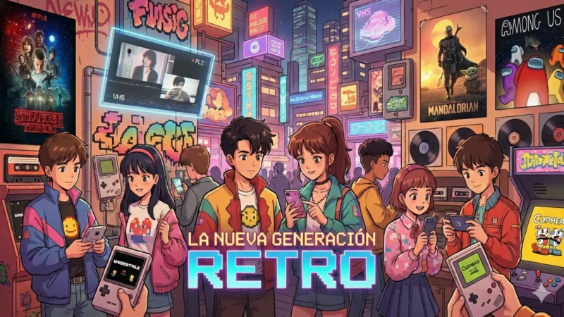 Las nuevas generación retro: videojuegos, cultura pop, series y coleccionismo nostálgico de la última década