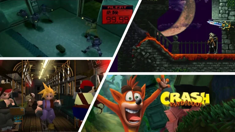 Historia y Juegos clásicos de la consola PlayStation PS1